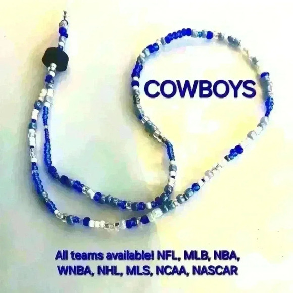 The Sui Generis Necklace Other - Your favorite sports teams in beaded fashion! The Sui Generis Custom Necklace